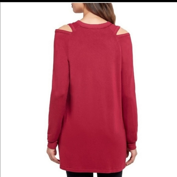 REACTION Kenneth Cole Cold Shoulder Top Size XL - Picture 2 of 2
